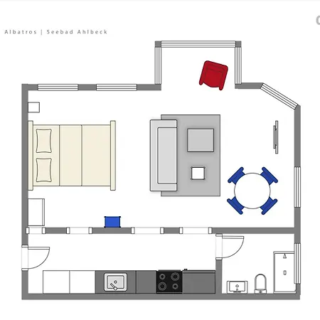 Appartement Ostkueste - Albatros Design